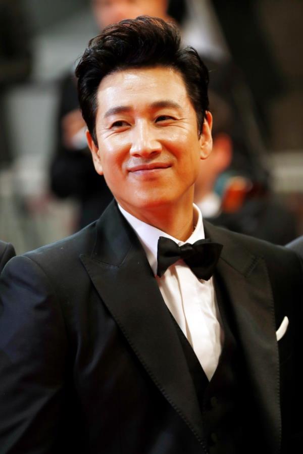 Lee Sun-Kyun attends the screening of "Parasite" during the 72nd annual Cannes Film Festival on May 21, 2019.