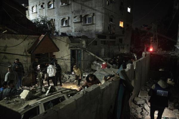 加沙，媒体-25人在以色列对中东拉法的袭击中丧生